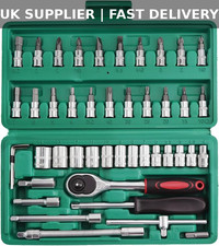 46pcs 1/4" Drive Metric Socket