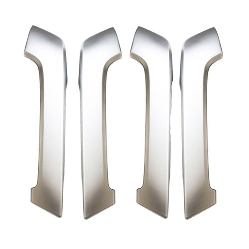 4pcs silver for interior - 4pcs, door