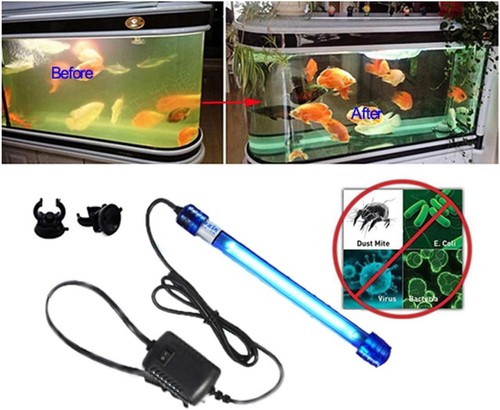 Aquarium light sterilizer - uv,