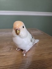 Ceramic Parakeet Budgie Bird