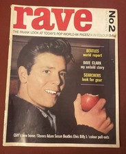 Rare RAVE Magazine MARCH 1964
