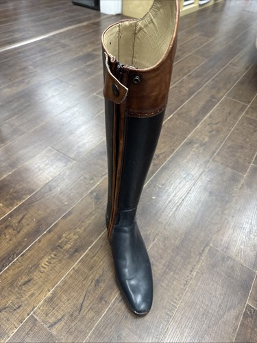 Custom horse riding boot - custom, blue