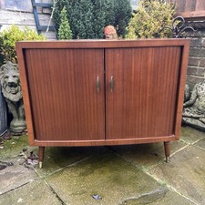 Vintage Mid Century Tambour