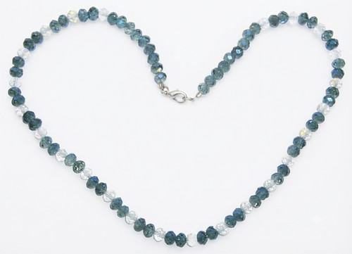 Art deco style faceted glass - style,