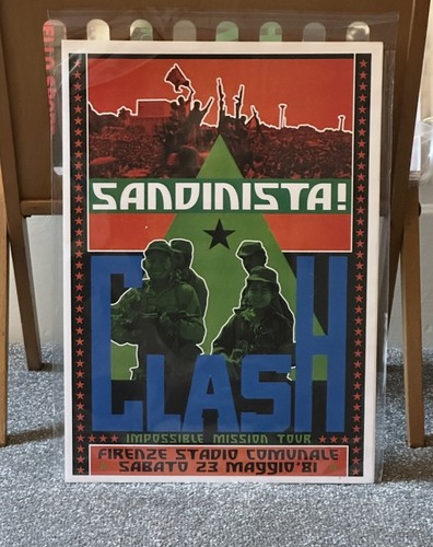The clash poster - a3,