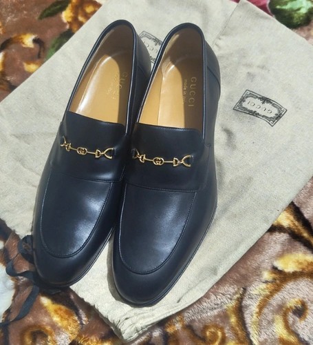 Gucci jakarta mocassin leather - gucci,