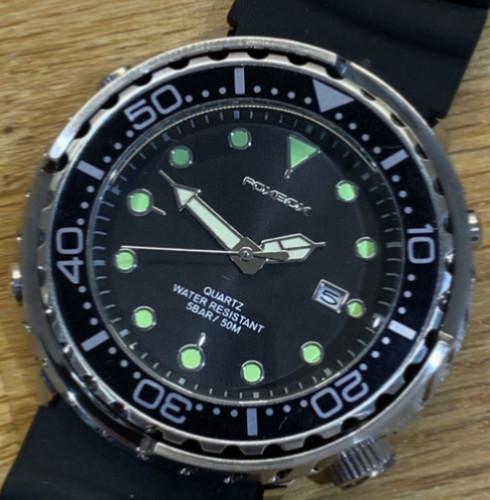 Divers tuna style quartz - tuna,