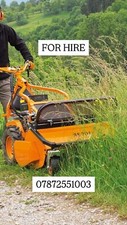 Pedestrian Flail Mower Hire