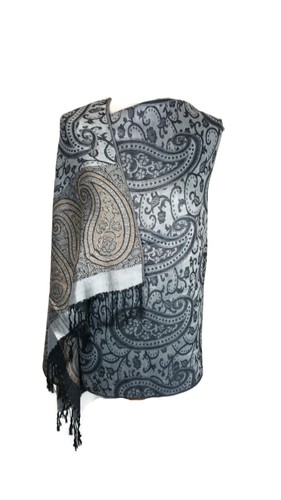 Designer floral paisley shawl - floral,