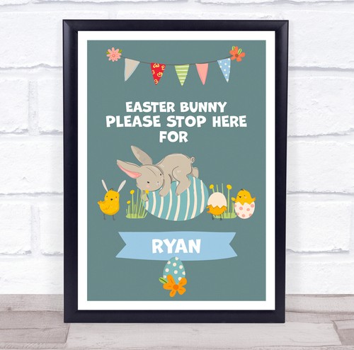 Personalised easter bunny - personalised,