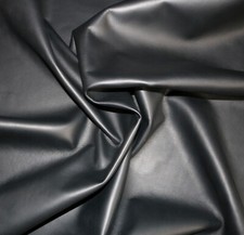 Nappa leather 1.0mm Small pieces BLACK N406 Beautiful Soft Smooth BARKERS