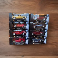 Shell Ferrari Collezione Diecast Car Set FULL SET x8 Boxed Models 1:38 Scale