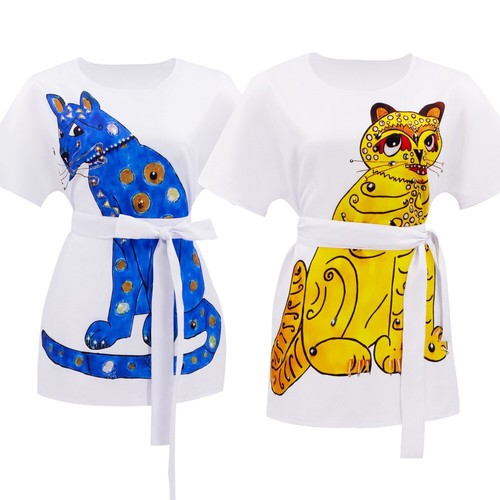Cosplay cat dress 70s - cosplay, t-shir