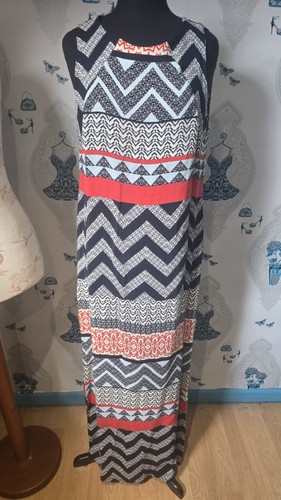 Pretty blue red side slit - pretty,