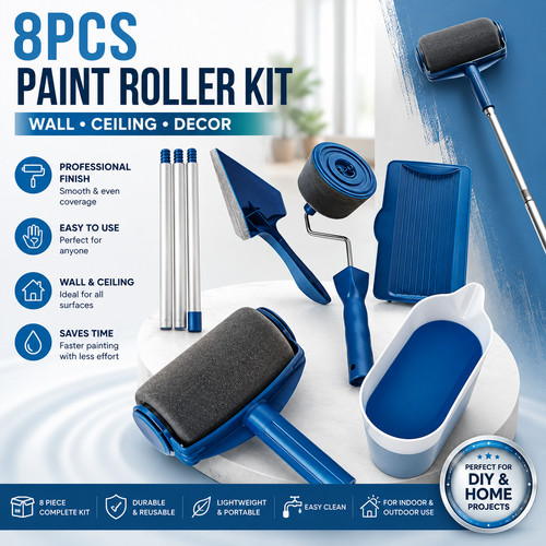 8pcs paint roller - 8pcs,
