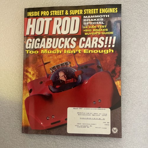 Hot rod magazine march - rod,