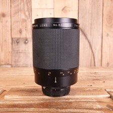 Faulty Spiratone 500mm f8