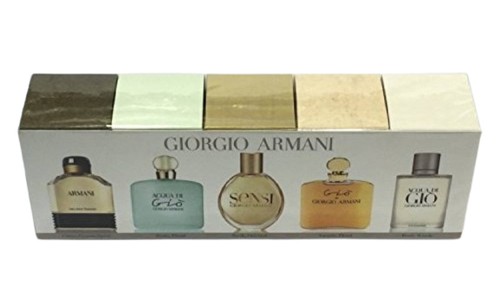 Giorgio armani mini set - armani, 5x