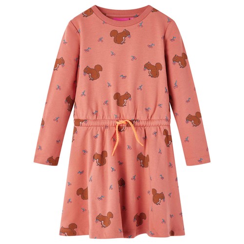 Kids dress long - long, sleeve