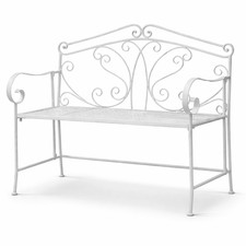 Metal Garden Bench Patio