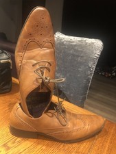 NEXT  MENS TAN BROGUE SHOES UK