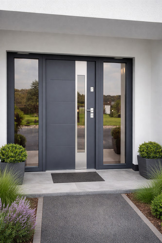 Modern glazed anti theft - modern,
