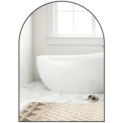Homcom arch bathroom mirror - homcom,