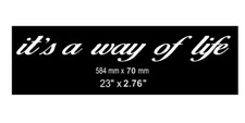 2 x It's a Way of Life Truck