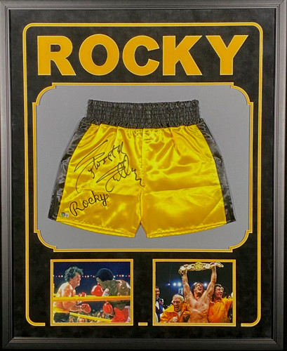 Sylvester stallone signed - stallone,