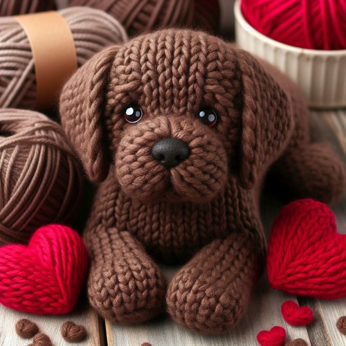 Luxury chocolate labrador - chocolate,