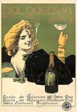 French Champagne Pol Roger