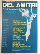 (-0-) DEL AMITRI DON TOUR DATES 1997 BRIGHTON concert 28cm x 20cm POSTER PRINT