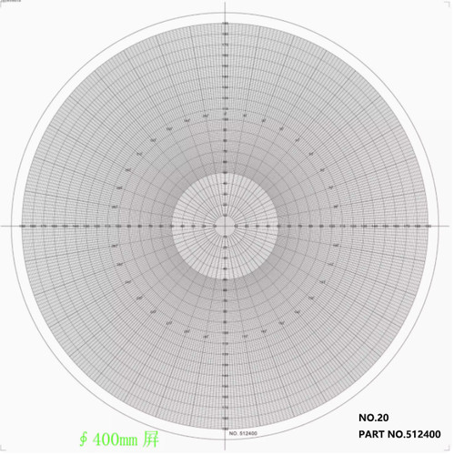 1pc optical comparator chart - 1pc,