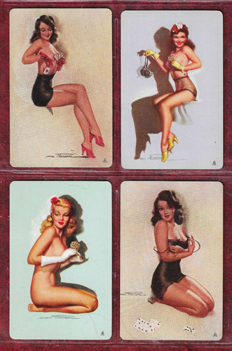 Vintage strip poker playing - 4,