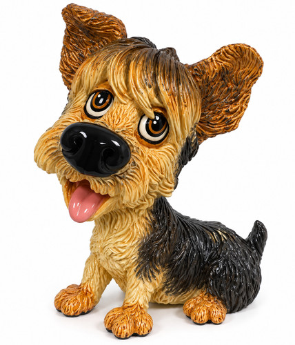 Yorkshire terrier dog - dog, ornament