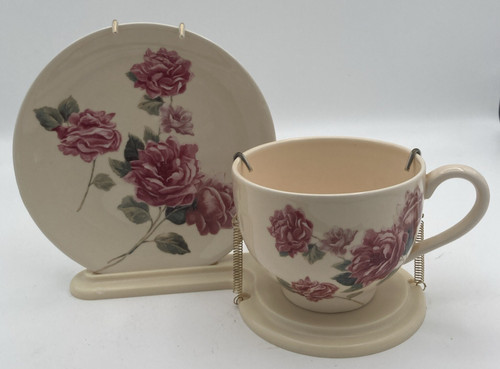Teleflora gift cup saucer - teleflora,