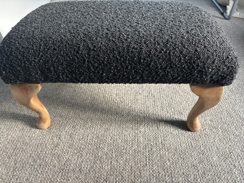 Vintage footstool newly - vintage,