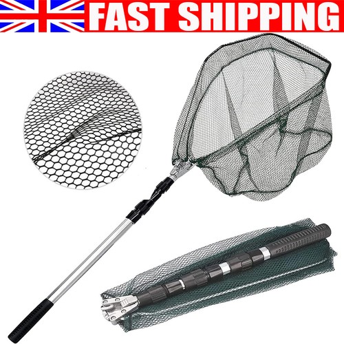 Landing net telescopic folding - net,