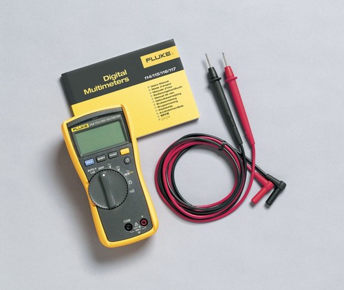 Fluke 114 true rms multimeter - true-rms,