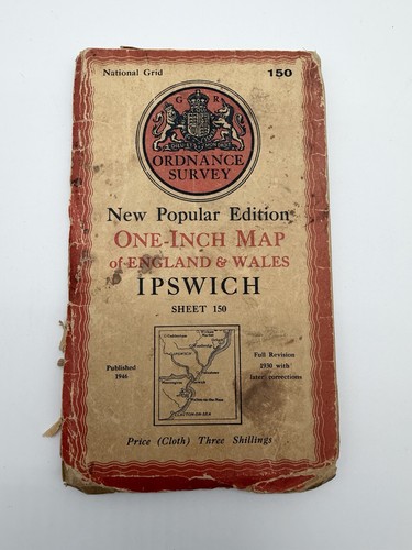 Vintage 1946 ordnance survey - ordnance,