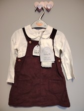 Girls 3 Piece Set Dungaree