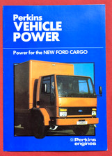 1981 PERKINS V8 540 ENGINE for the New FORD CARGO Sales Brochure