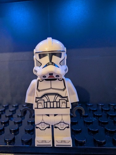 Lego star wars clone trooper - star,