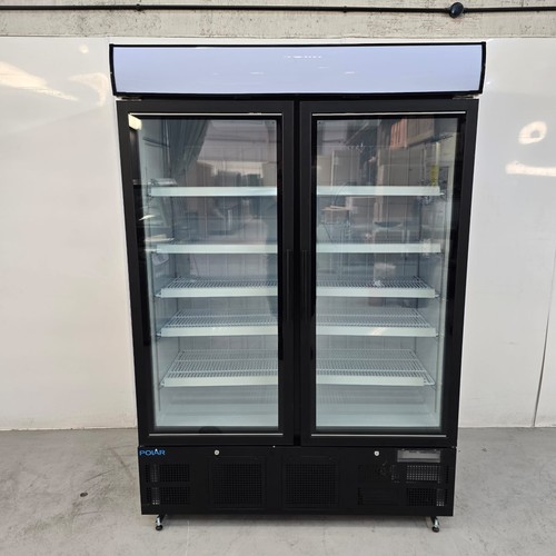 Display freezer double door - display,
