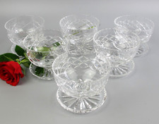 Cut crystal footed BOWLS