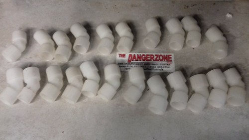 Plastic elbows x 20 - plastic,