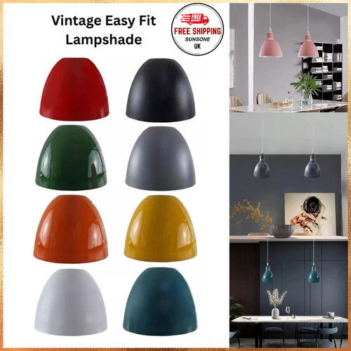 Domed lampshade metal ceiling - lampshade,
