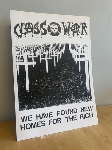 Poster class war we - a3,