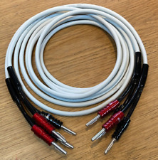 Chord Rumour X Speaker Cable 2.5m pr (2 x 2.5m) - Factory Terminated Ohmic Plugs