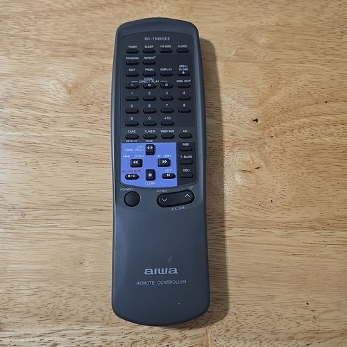 Aiwa tn500ex remote - aiwa,